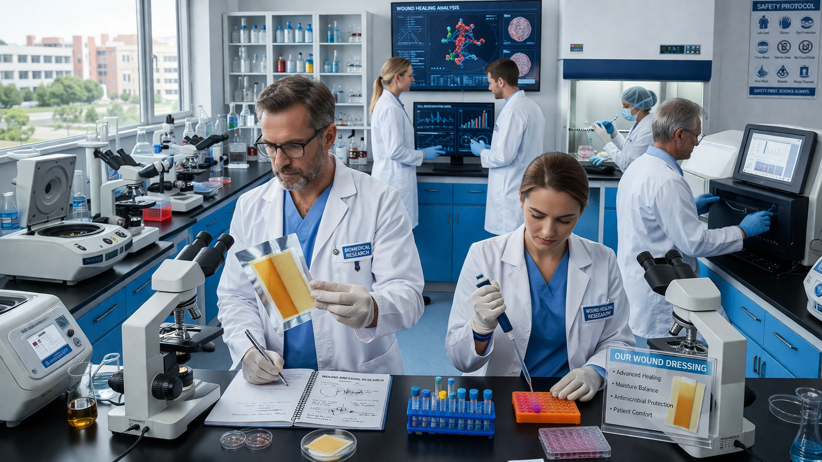 Meghdoot Pharma quality control and testing laboratory